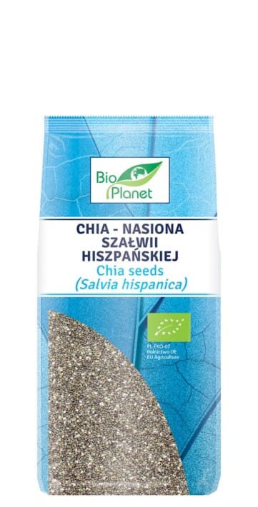 CHIA - NASIONA SZAŁWII HISZPAŃSKIEJ BIO 200 g - BIO PLANET