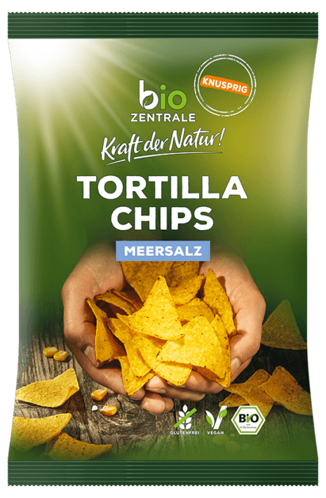 CHIPSY TORTILLA SOLONE BEZGLUTENOWE BIO 125 g - BIO ZENTRALE