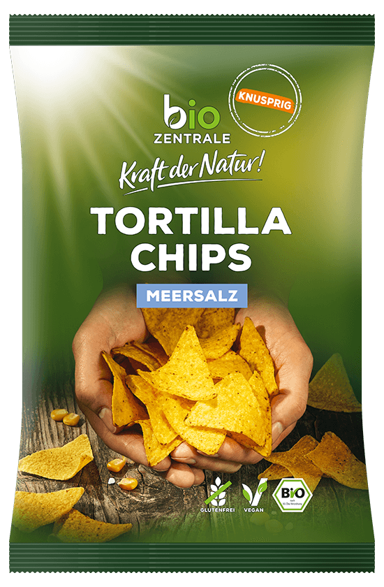 CHIPSY TORTILLA SOLONE BEZGLUTENOWE BIO 125 g - BIO ZENTRALE