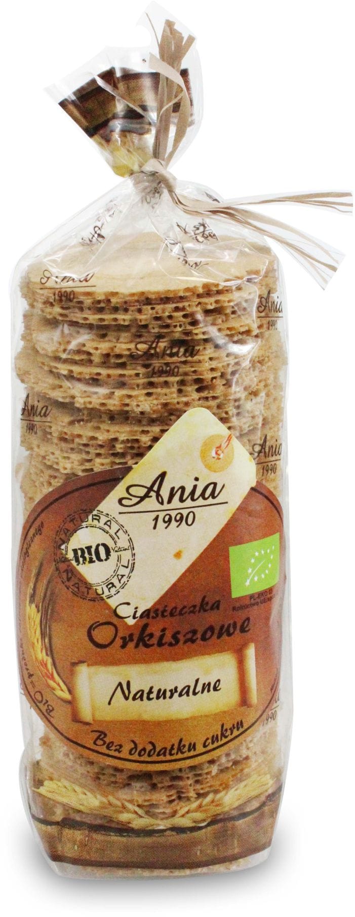 CIASTKA ORKISZOWE NATURALNE BEZ DODATKU CUKR&Oacute;W BIO 120 g - BIO ANIA