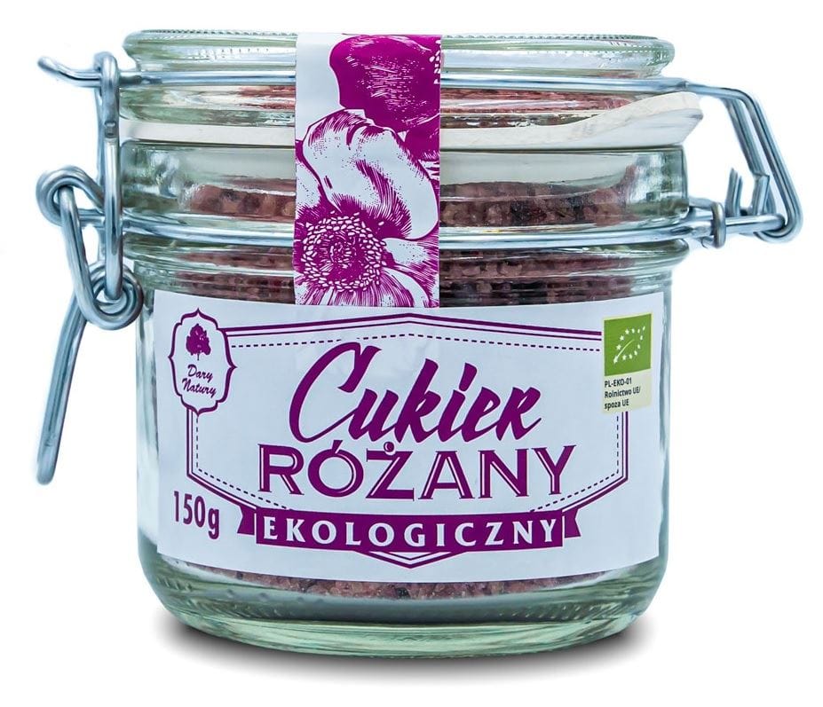 CUKIER R&Oacute;ŻANY BIO 150 g - DARY NATURY
