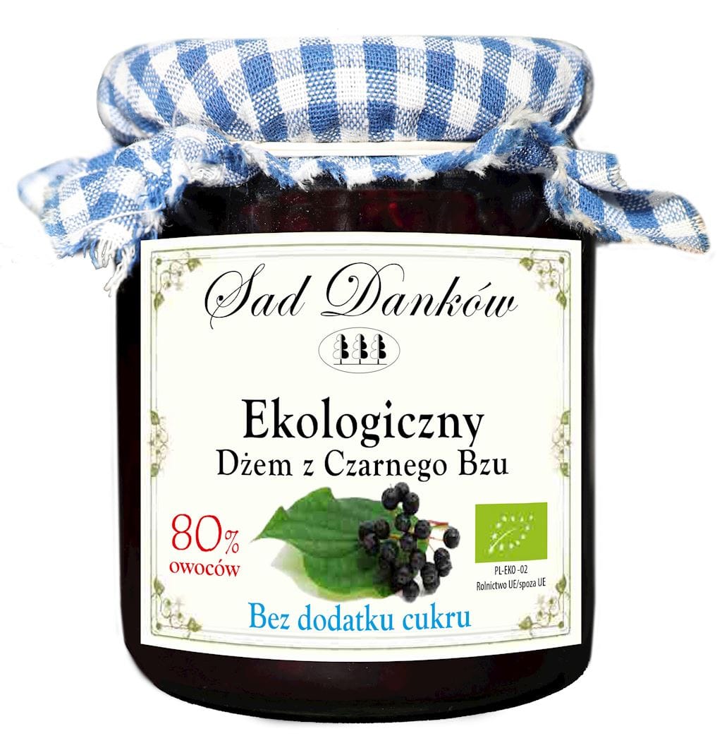 CZARNY BEZ 80 % BIO 260 g - SAD DANK&Oacute;W