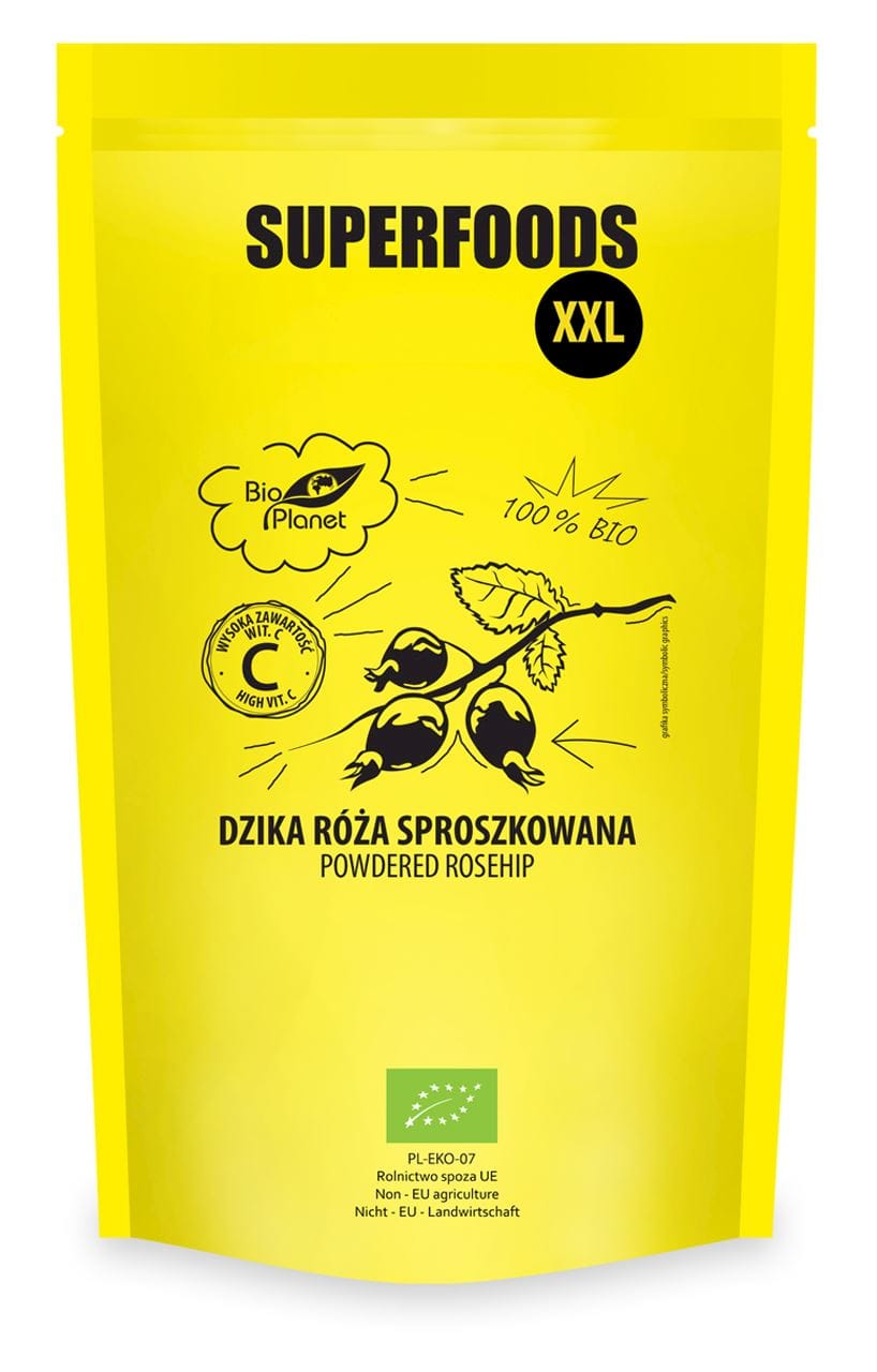DZIKA R&Oacute;ŻA SPROSZKOWANA BIO 500 g - BIO PLANET
