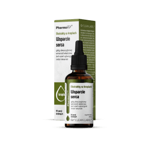 EKSTRAKTY W KROPLACH NA WSPARCIE PRACY SERCA BEZGLUTENOWE 30 ml - PHARMOVIT (CLEAN LABEL)