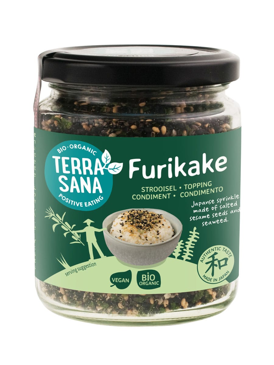FURIKAKE (MIESZANKA SEZAMU I ALG MORSKICH) BIO 100 g &ndash; TERRASANA