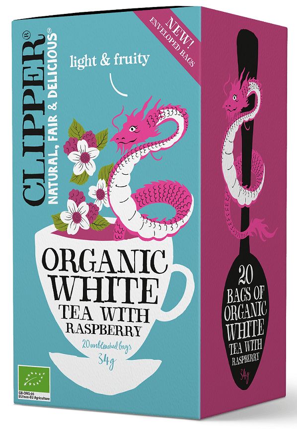 HERBATA BIAŁA Z MALINĄ BIO (20 x 1