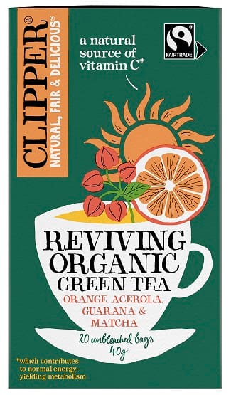 HERBATA ZIELONA Z ACEROLĄ