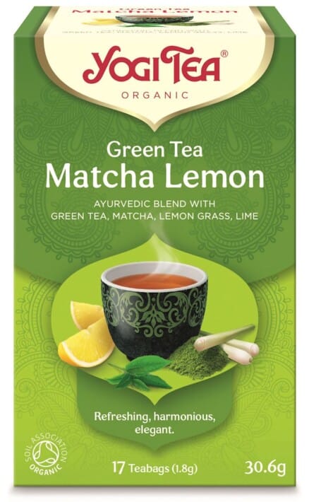 HERBATA ZIELONA Z CYTRYNĄ I MATCHĄ (GREEN TEA MATCHA LEMON) BIO (17 x 1