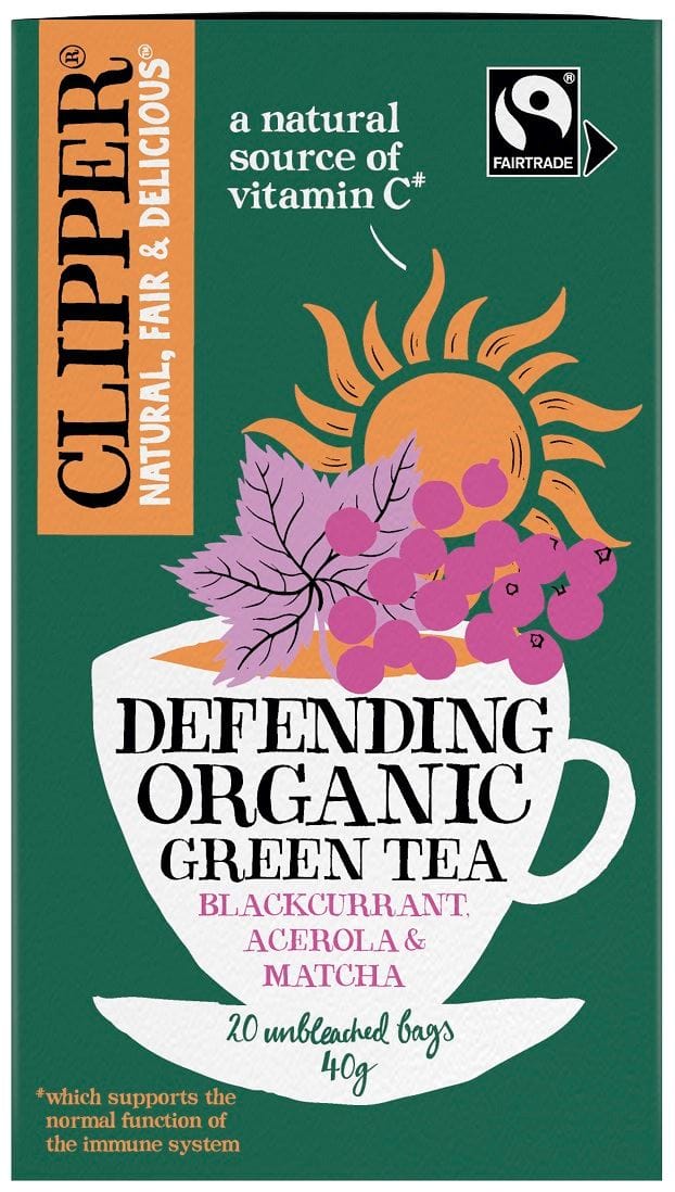 HERBATA ZIELONA Z CZARNĄ PORZECZKĄ