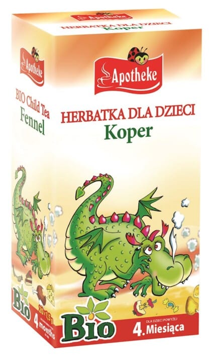 HERBATKA DLA DZIECI - KOPER WŁOSKI PO 4 MIESIĄCU BIO (20 x 1
