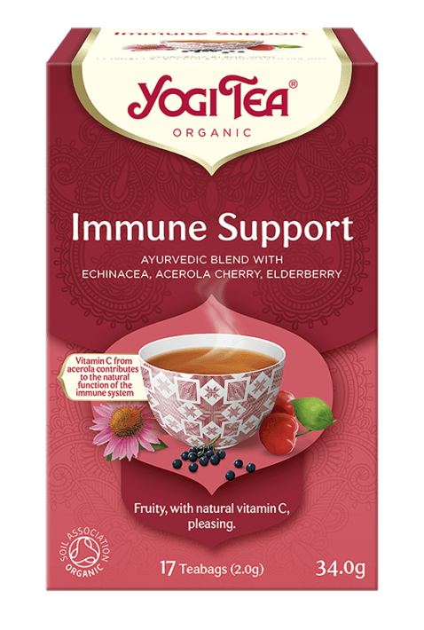 HERBATKA NA ODPORNOŚĆ (IMMUNE SUPPORT) BIO (17 x 2 g) 34 g - YOGI TEA
