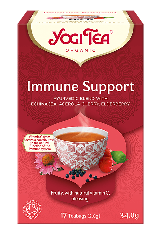 HERBATKA NA ODPORNOŚĆ (IMMUNE SUPPORT) BIO (17 x 2 g) 34 g - YOGI TEA