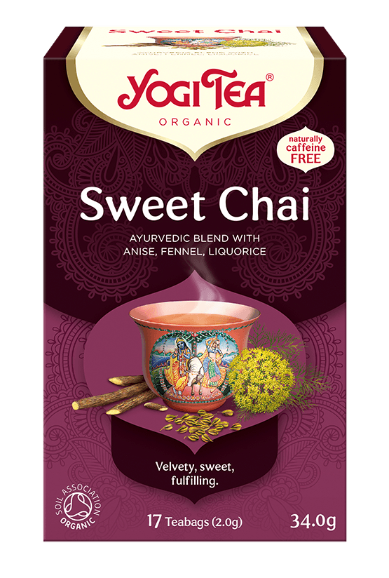 HERBATKA SŁODKI CHAI (SWEET CHAI) BIO (17 x 2 g) 34 g - YOGI TEA