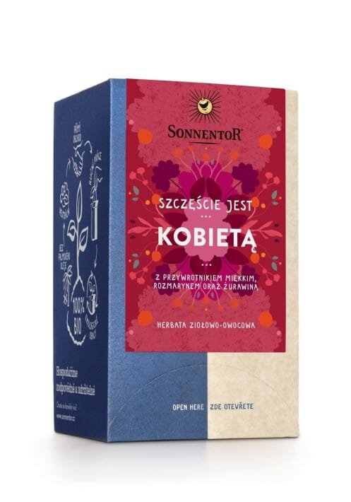HERBATKA ZIOŁOWO - OWOCOWA DLA KOBIET (BEING A WOMAN) BIO (18 x 1