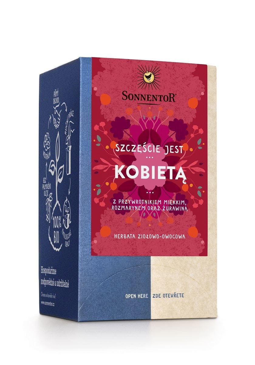 HERBATKA ZIOŁOWO - OWOCOWA DLA KOBIET (BEING A WOMAN) BIO (18 x 1