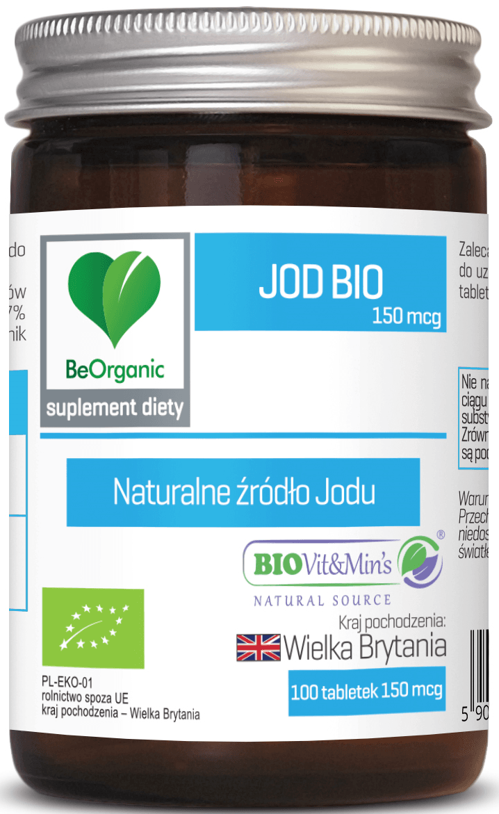 JOD BIO (150 &micro;g) 100 TABLETEK - BE ORGANIC