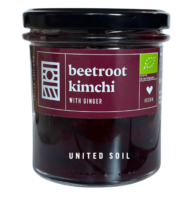 KIMCHI BURAK Z IMBIREM BIO 280 g - UNITED SOIL