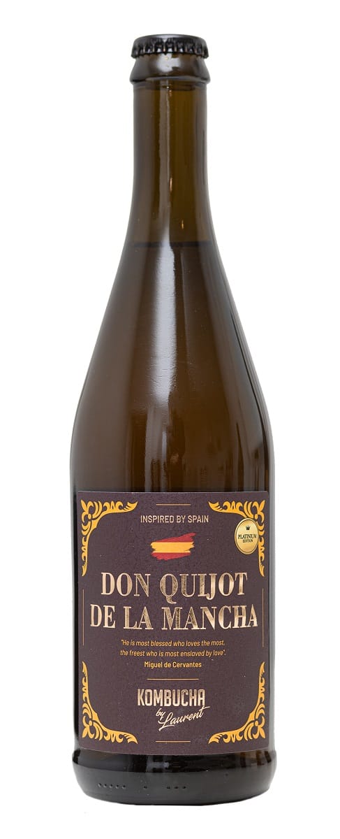 KOMBUCHA O SMAKU KWIAT&Oacute;W POMARAŃCZY (MIQUEL DE CERVANTES) BIO 750 ml - KOMBUCHA BY LAURENT (PLATINIUM)