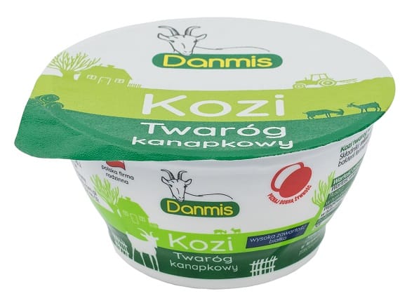 KOZI TWAR&Oacute;G KANAPKOWY 150 g - DANMIS