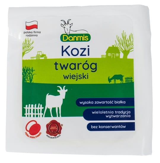 KOZI TWAR&Oacute;G WIEJSKI 200 g - DANMIS