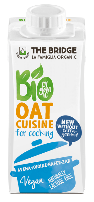 KREM OWSIANY DO GOTOWANIA BEZ DODATKU CUKR&Oacute;W BIO 200 ml - THE BRIDGE