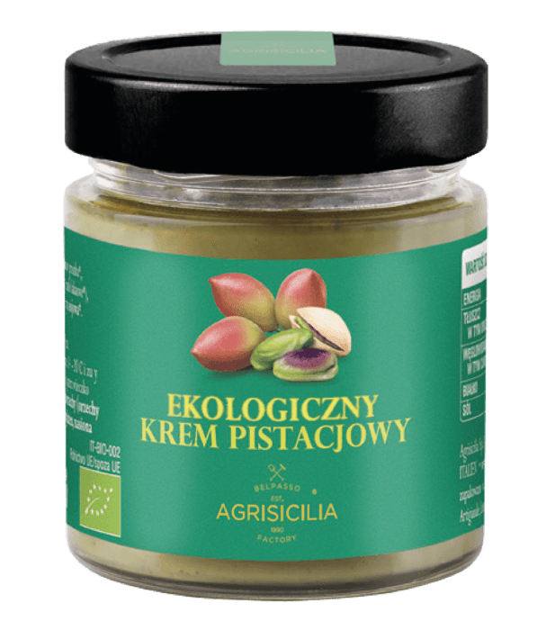 KREM PISTACJOWY BIO 200 g - AGRISICILIA