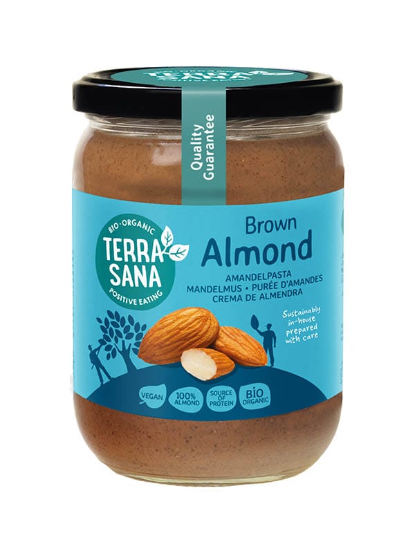 KREM Z PRAŻONYCH MIGDAŁ&Oacute;W BIO 500 g - TERRASANA