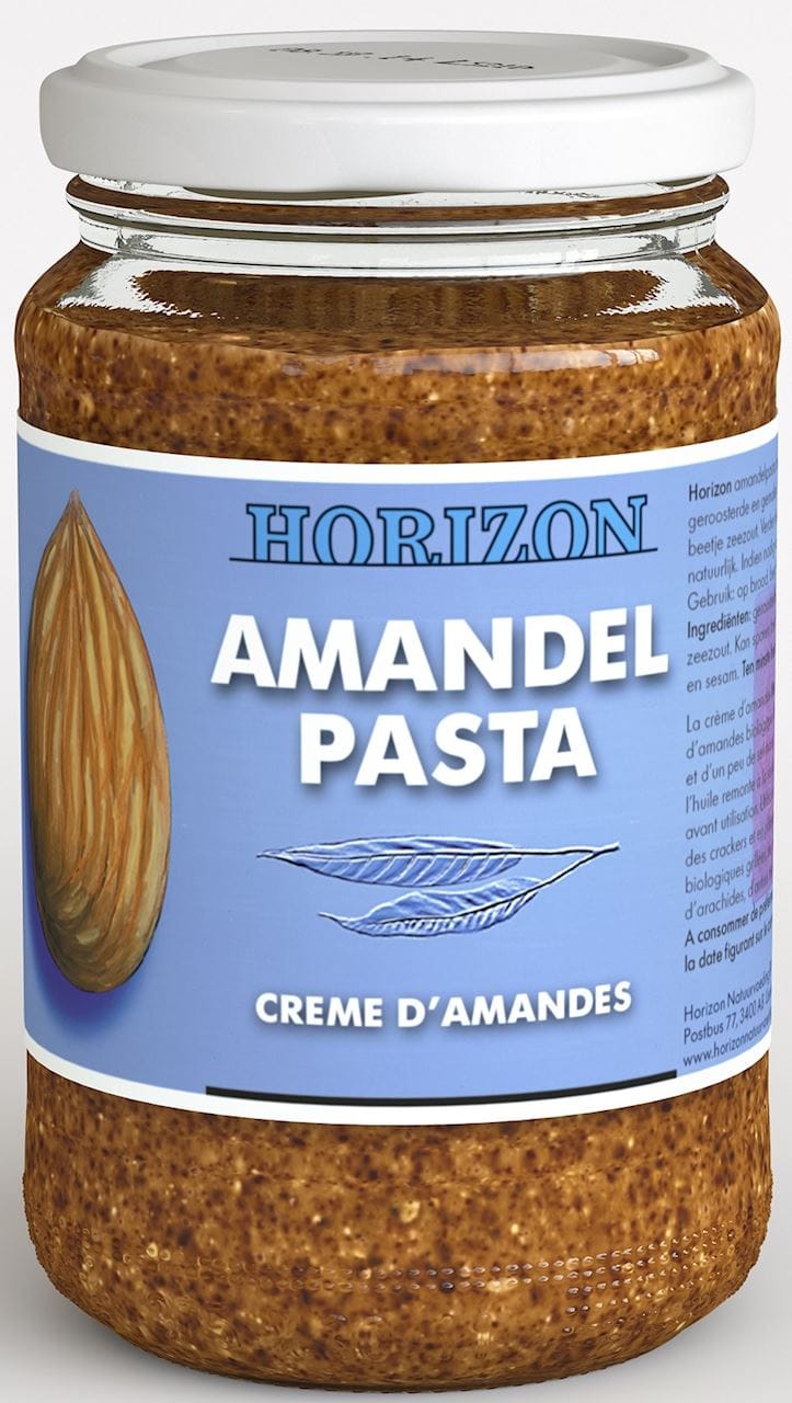 KREM Z PRAŻONYCH MIGDAŁ&Oacute;W Z SOLĄ MORSKĄ BIO 350 g - HORIZON