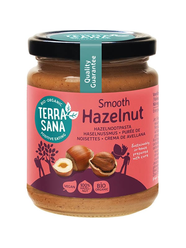 KREM Z PRAŻONYCH ORZECH&Oacute;W LASKOWYCH BIO 250 g - TERRASANA