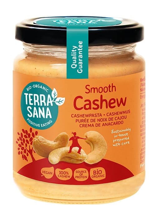 KREM Z PRAŻONYCH ORZECH&Oacute;W NERKOWCA SOLONY BIO 250 g - TERRASANA