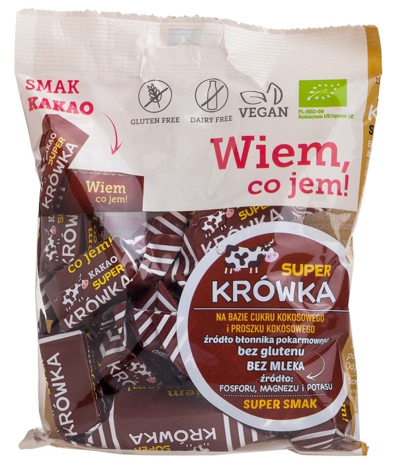 KR&Oacute;WKI KAKAOWE BEZMLECZNE BEZGLUTENOWE BIO 150 g - ME GUSTO (SUPER KR&Oacute;WKA)