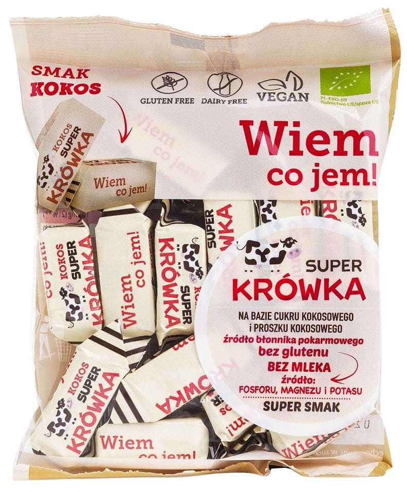 KR&Oacute;WKI KOKOSOWE BEZMLECZNE BEZGLUTENOWE BIO 150 g - ME GUSTO (SUPER KR&Oacute;WKA)