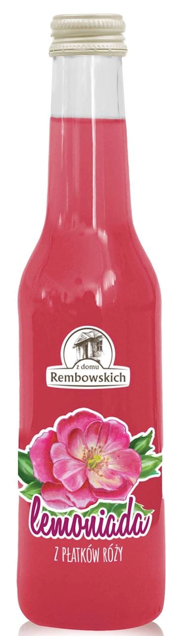 LEMONIADA Z PŁATK&Oacute;W R&Oacute;ŻY 275 ml - REMBOWSCY