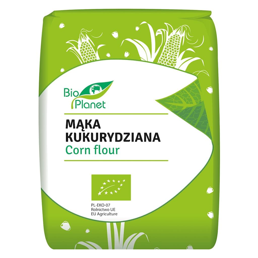 MĄKA KUKURYDZIANA BIO 1 kg - BIO PLANET