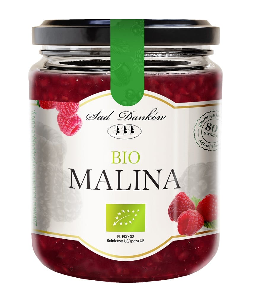 MALINA 80 % BIO 260 g - SAD DANK&Oacute;W