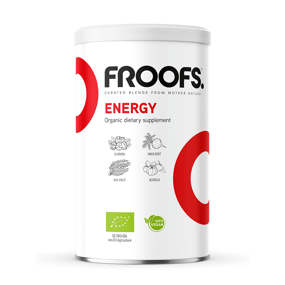 MIESZANKA ENERGY W PROSZKU BIO 200 g - FROOFS
