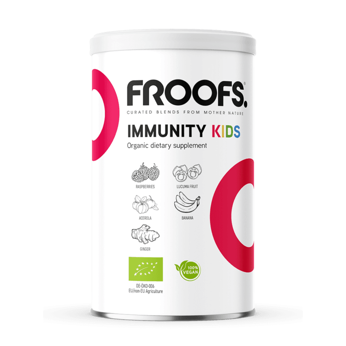 MIESZANKA IMMUNITY KIDS W PROSZKU BIO 200 g - FROOFS