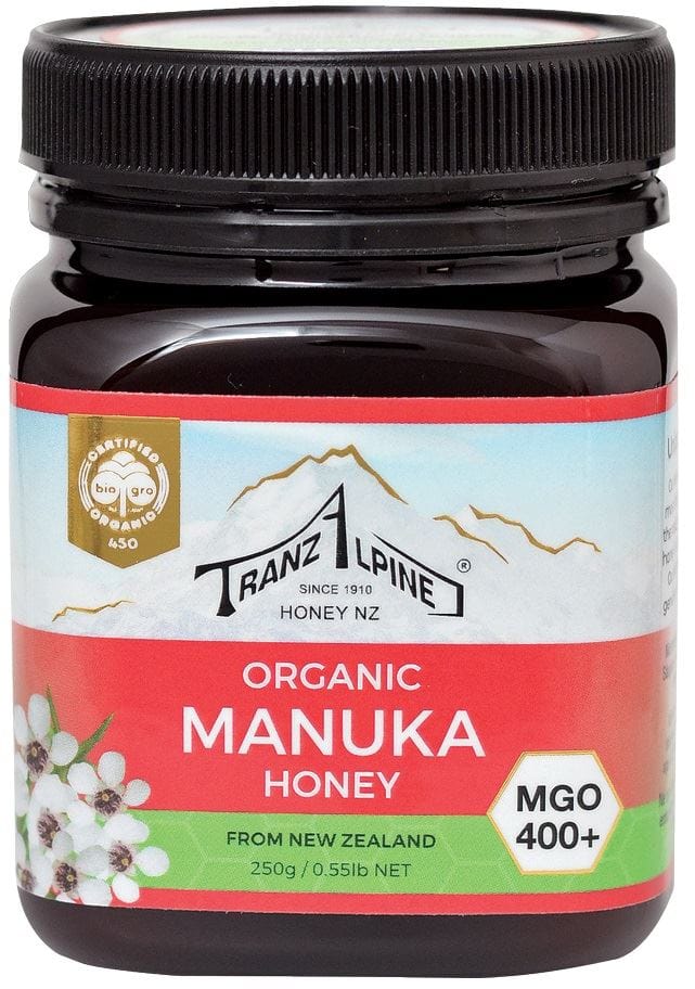 MI&Oacute;D MANUKA MGO 400+ BIO 250 g - TRANZALPINE