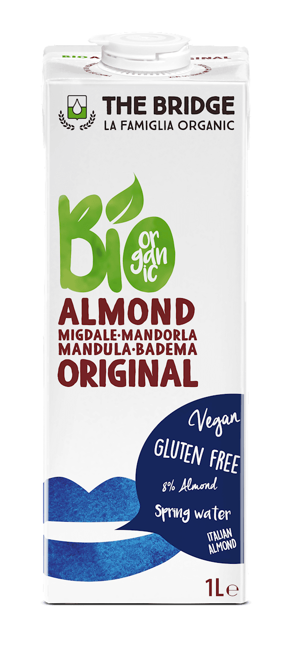NAP&Oacute;J MIGDAŁOWY BEZGLUTENOWY BIO 1 L - THE BRIDGE