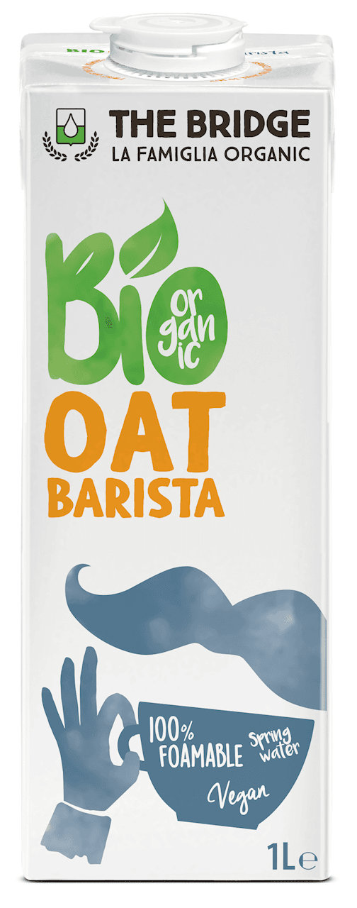 NAP&Oacute;J OWSIANY BARISTA BEZ DODATKU CUKR&Oacute;W BIO 1 L - THE BRIDGE