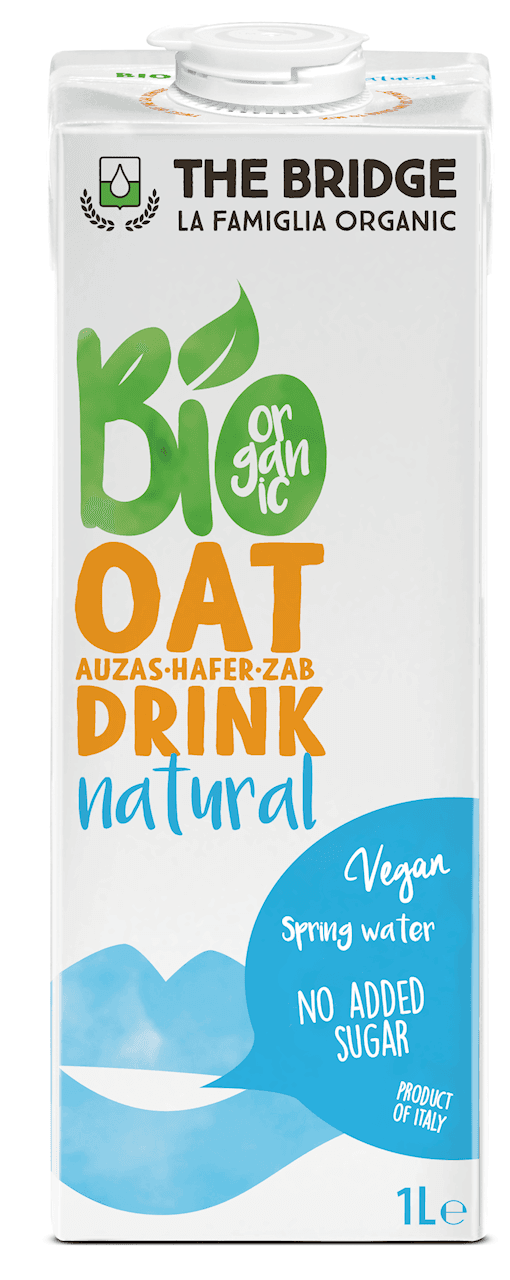 NAP&Oacute;J OWSIANY BEZ DODATKU CUKR&Oacute;W BIO 1 L - THE BRIDGE