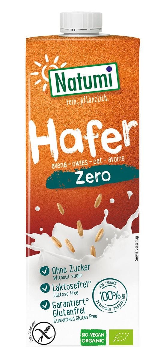 NAP&Oacute;J OWSIANY NIE ZAWIERA CUKR&Oacute;W BEZGLUTENOWY BIO 1 L - NATUMI