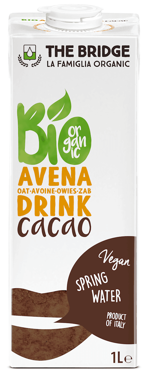 NAP&Oacute;J OWSIANY O SMAKU CZEKOLADOWYM BIO 1 L - THE BRIDGE