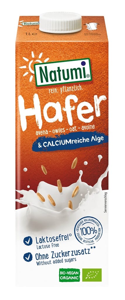 NAP&Oacute;J OWSIANY Z ALGAMI MORSKIMI (WAPŃ) BEZ DODATKU CUKR&Oacute;W BIO 1 L - NATUMI