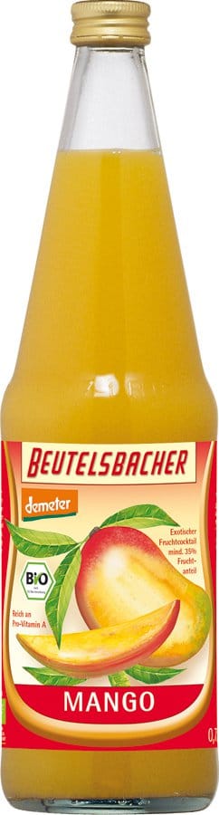 NAP&Oacute;J Z MANGO DEMETER BIO 700 ml - BEUTELSBACHER