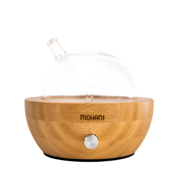 NEBULIZATOR - DYFUZOR BAMBUS + SZKLANA KULA - MOHANI