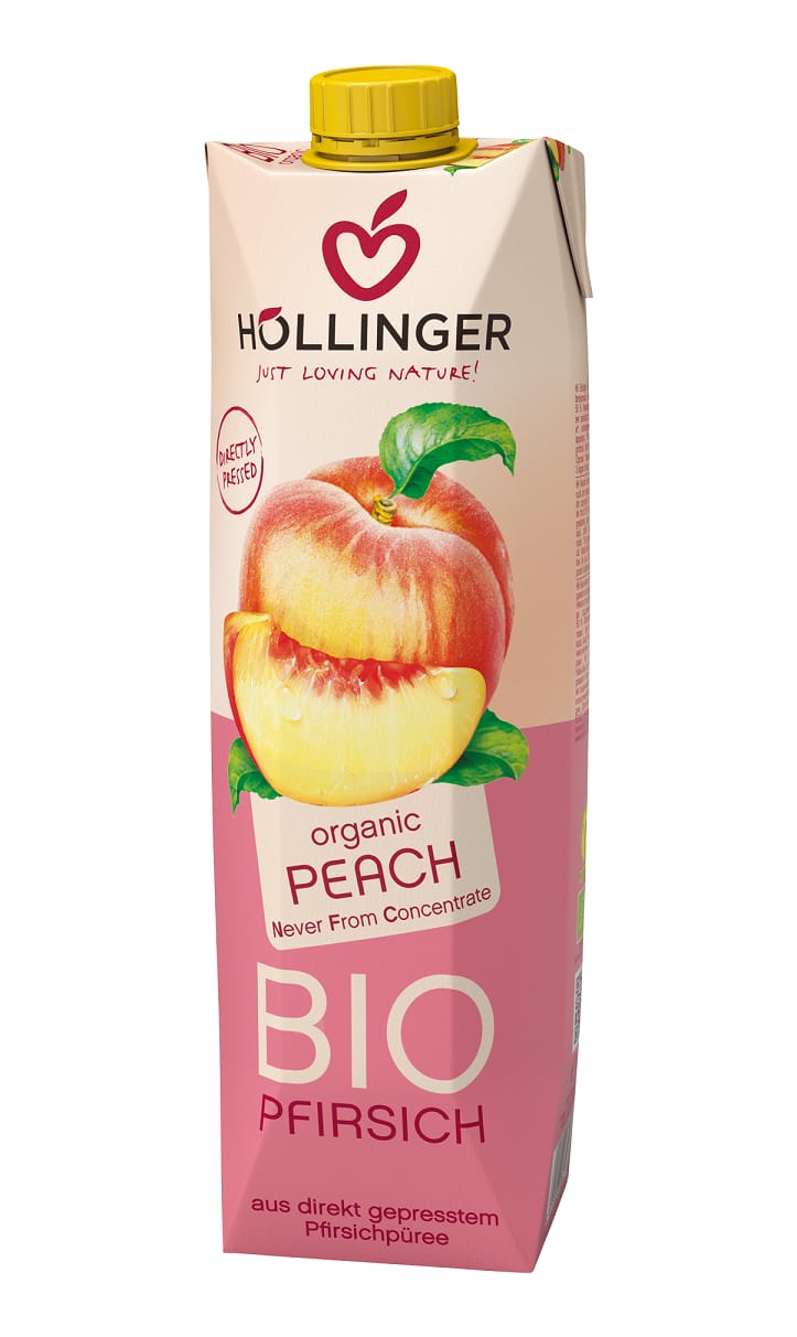 NEKTAR BRZOSKWINIOWY BIO 1 L - HOLLINGER