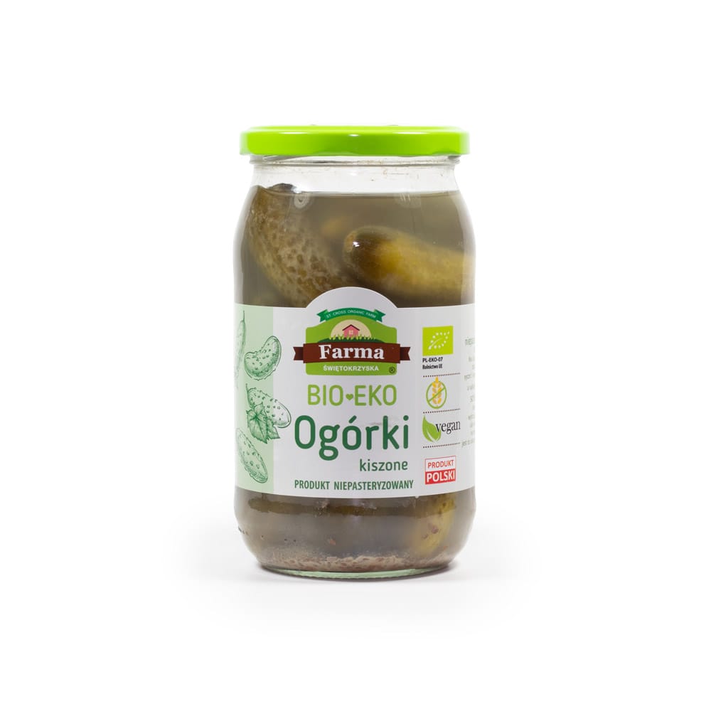 OG&Oacute;RKI KISZONE BEZGLUTENOWE BIO 700 g (400 g) - FARMA ŚWIĘTOKRZYSKA