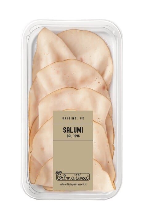 PIERŚ Z INDYKA GOTOWANA PLASTRY BEZGLUTENOWA BIO 70 g - PRIMAVERA