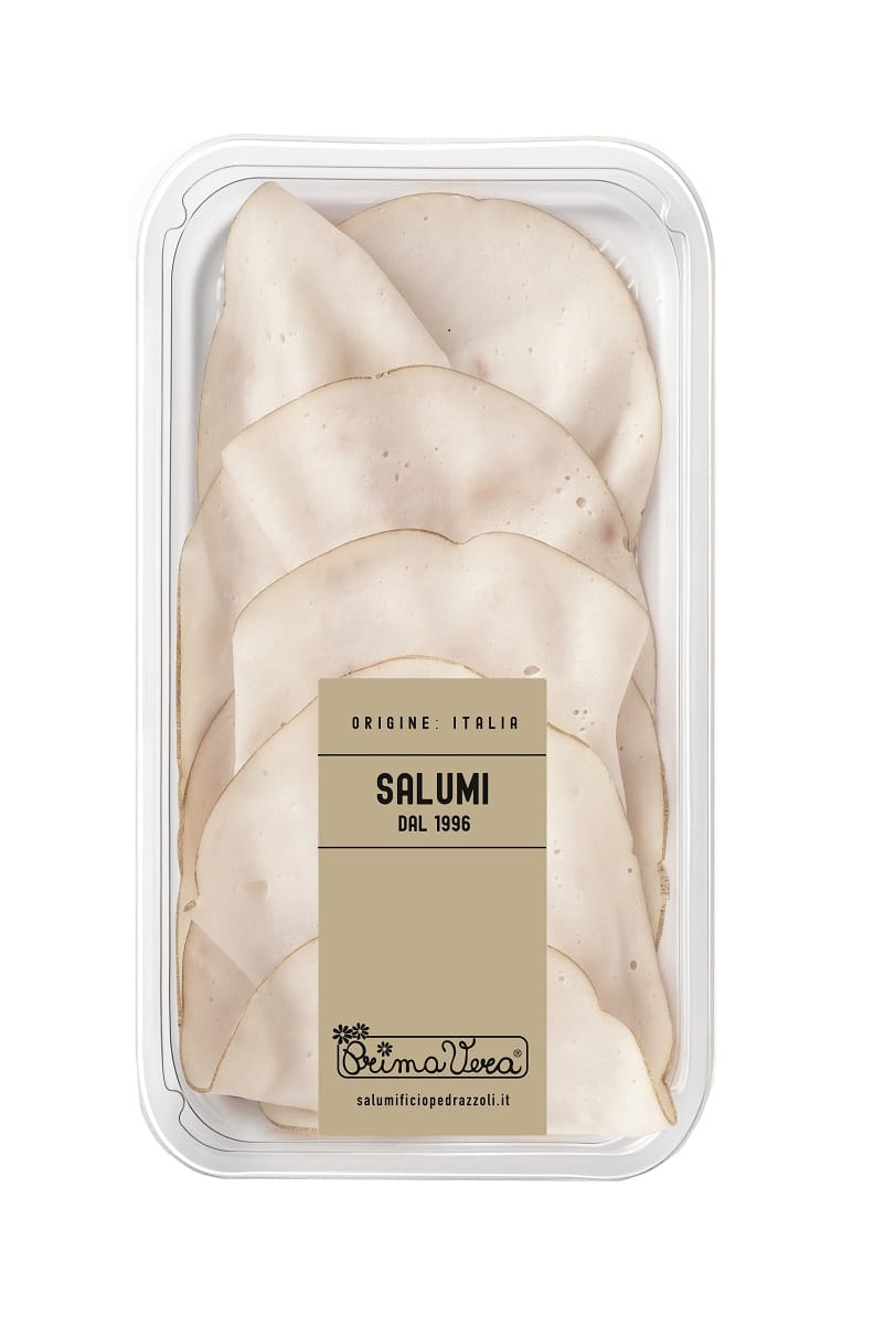 PIERŚ Z KURCZAKA GOTOWANA PLASTRY BEZGLUTENOWA BIO 70 g - PRIMAVERA